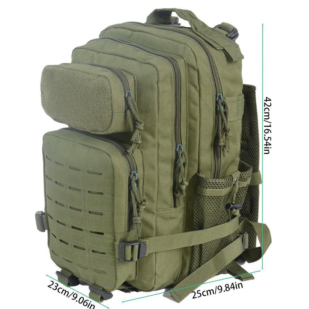 28-liter backpack, field camouflage bag