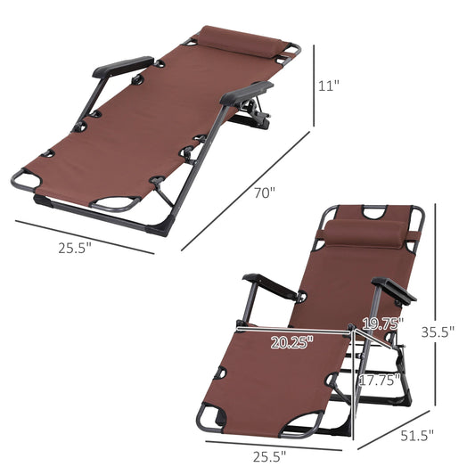 Outdoor Folding Patio Chaise Lounger — Comfortable, Durable, and Ready for Real Use