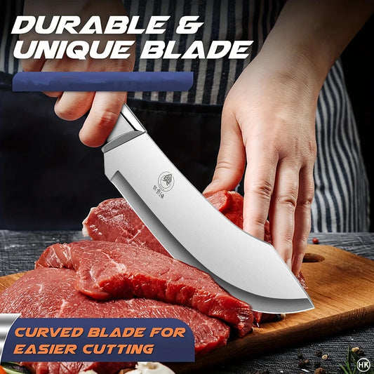 BAKULI-1PC Boning Knife, Precision Boning Knife: Stainless Steel, Ergonomic Grip, Easy Meat Cutting