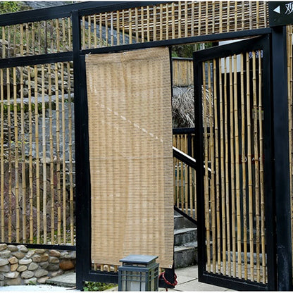 4 Pin Beige Sunshade Net Breathable Anti-UV 75% Shading