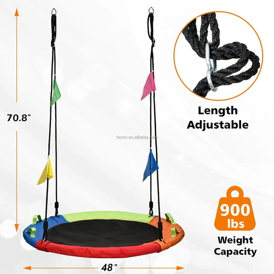 48'' Great Capacity Outdoor Patio Swing