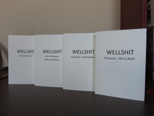 WellShit Life's Card Set (4-Pack)