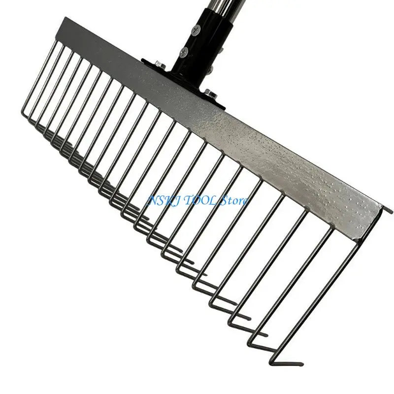 L8RC Ergonomic Steel Rakes Lightweight Portable Cleaning Tool For Efficient Debris Cleanup In Residential Commercial Areas