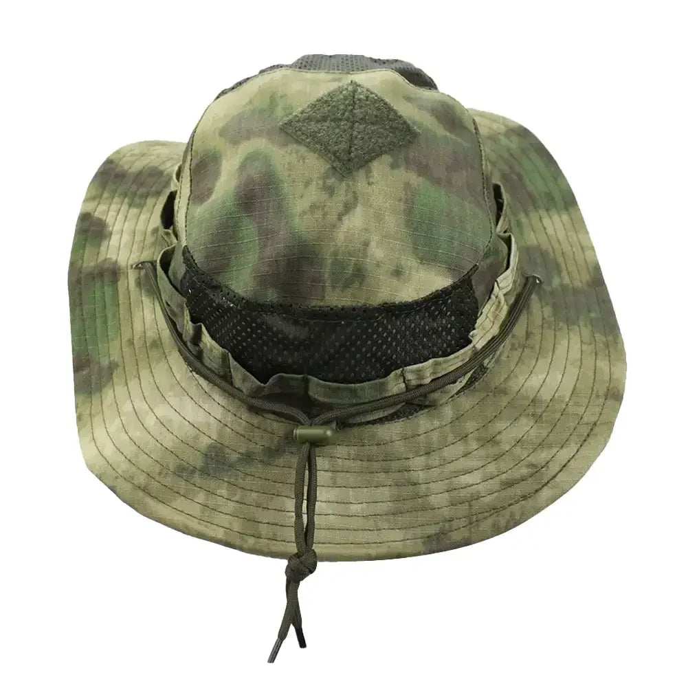 New Tactical Camouflage Boonie Cap Wide Brim Hat