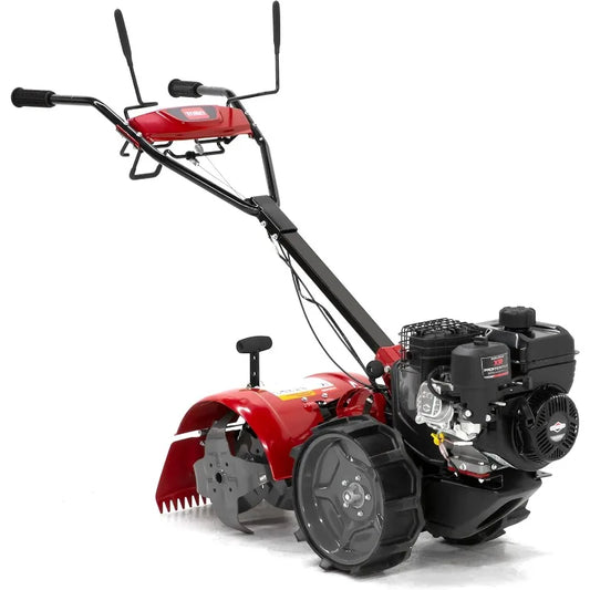 Dual Direction Rear Tine Tiller, 127cc Briggs & Stratton 4-Cycle Engine, Airless Tires, Instant Reverse