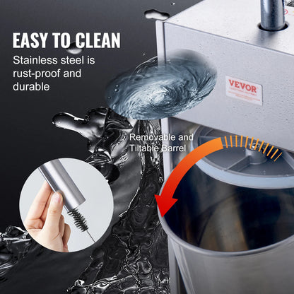 Thinkin fall, time to be getting ready to make sausage.  This 7Liter Manual Vertical Sausage Stuffer includes 5 Stuffing Tubes will be just , what we need