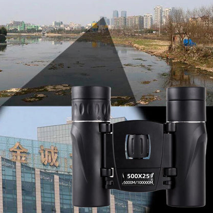 500x25 Binoculars Long Range Telescope HD