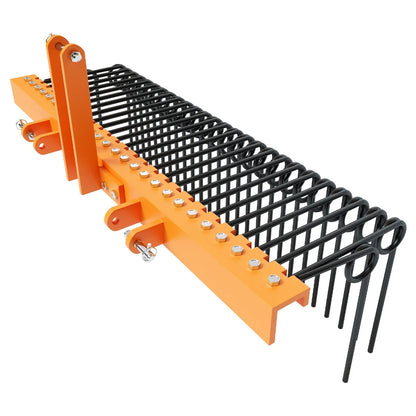 72 Inch- 3 Point Landscape Rake, Tractor attachment