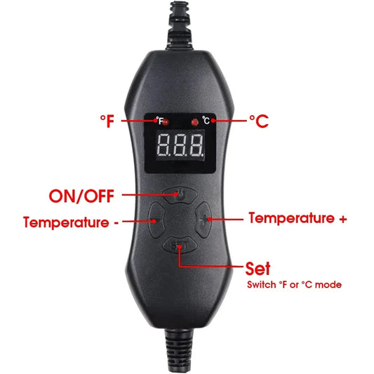 🌱 50W Adjustable Thermostat Seedling Heating Mat