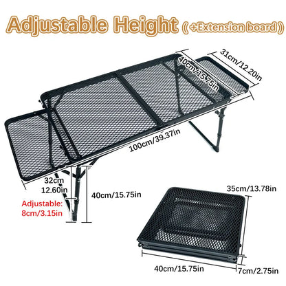 Camping Table Small Low  Outdoor Folding Table