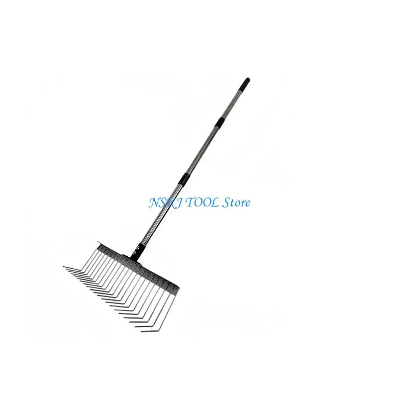 L8RC Ergonomic Steel Rakes Lightweight Portable Cleaning Tool For Efficient Debris Cleanup In Residential Commercial Areas
