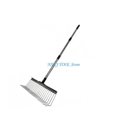 L8RC Ergonomic Steel Rakes Lightweight Portable Cleaning Tool For Efficient Debris Cleanup In Residential Commercial Areas