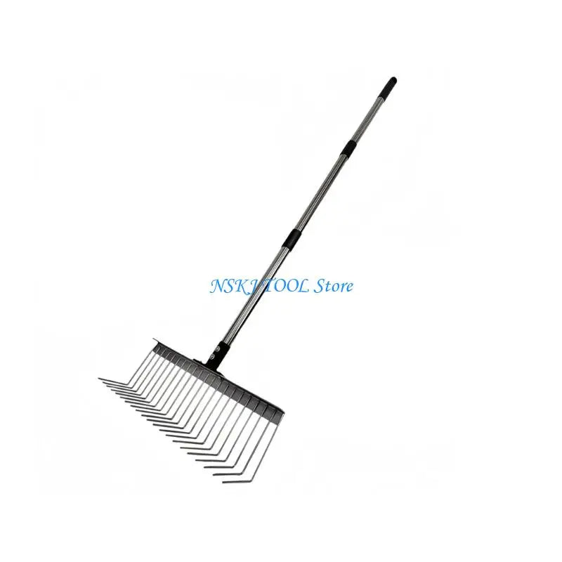 L8RC Ergonomic Steel Rakes Lightweight Portable Cleaning Tool For Efficient Debris Cleanup In Residential Commercial Areas