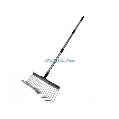 L8RC Ergonomic Steel Rakes Lightweight Portable Cleaning Tool For Efficient Debris Cleanup In Residential Commercial Areas