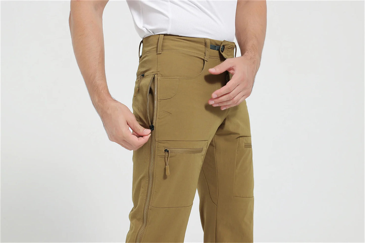 Outdoor Truck Camouflage Hunting pants Quick-drying stretch antibiosis pants