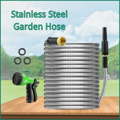 100FT 304 Stainless Steel Garden Hose