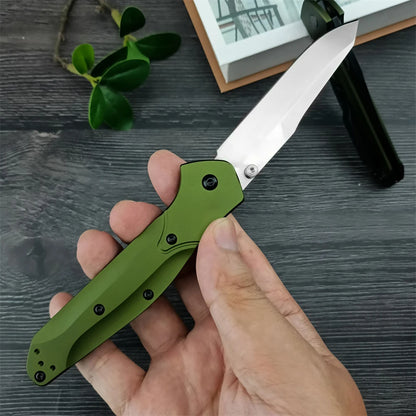 D2 940 Folding Pocket Knife Aluminium Handle