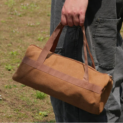 Camping Tools Storage Bag Large Capacity Cylinder Tent Lightweight Tent Bag for Outdoor Camping