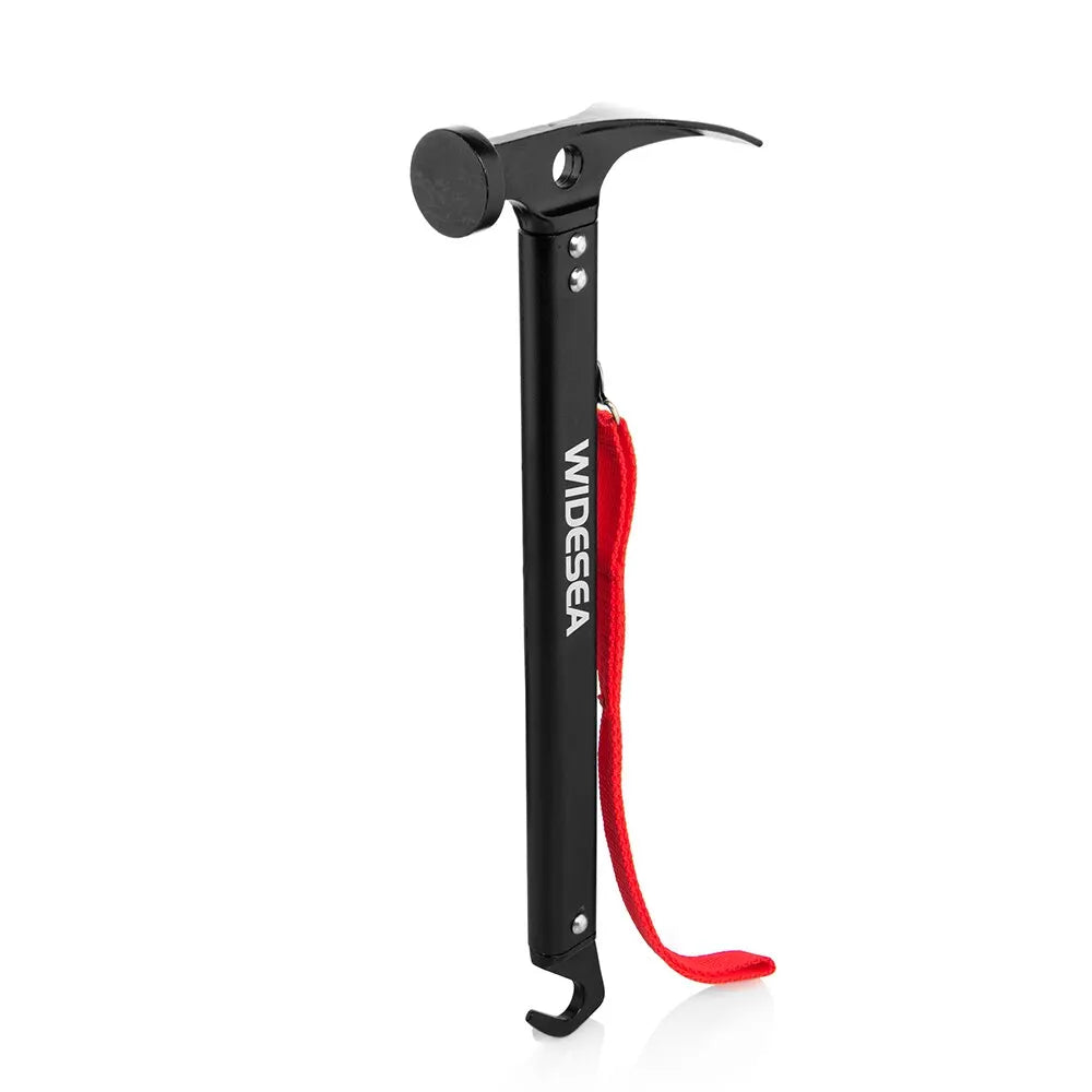 Widesea Camping Hammer Stainless Steel Outdoor Tent Peg Stake Mallet