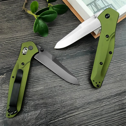 D2 940 Folding Pocket Knife Aluminium Handle