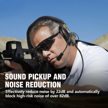 F10 Tactical Electronic Shooting Earmuffs