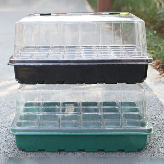 Mini Greenhouse 12 Compartments Indoor Greenhouse Propagation