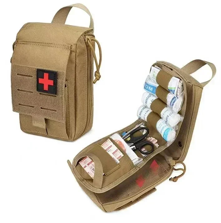 Molle Medical Pouch Hunting EDC Tool Waist Bag Outdoor Sport Hiking Camping Accessories Organizer Flashlight Scissor Holder Bags