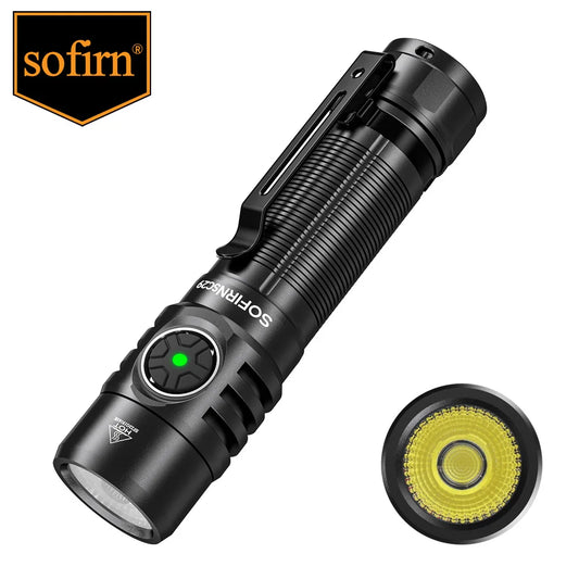 SC 29 Rechargable EDC Flashlight-Bright 3000 lumens.  Compact enough for your pocket, bright enough for any job.