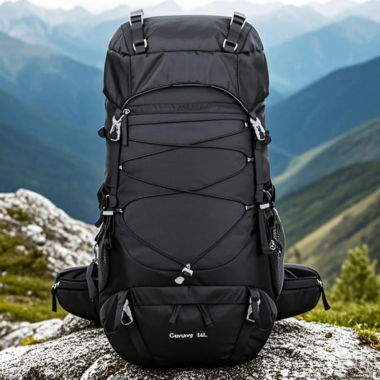 Men's Hiking Backpack Travel Bag For Camping Mountaineering Trekking Outdoor Sports
