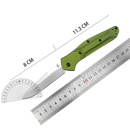 D2 940 Folding Pocket Knife Aluminium Handle