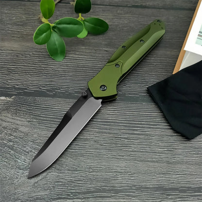 D2 940 Folding Pocket Knife Aluminium Handle