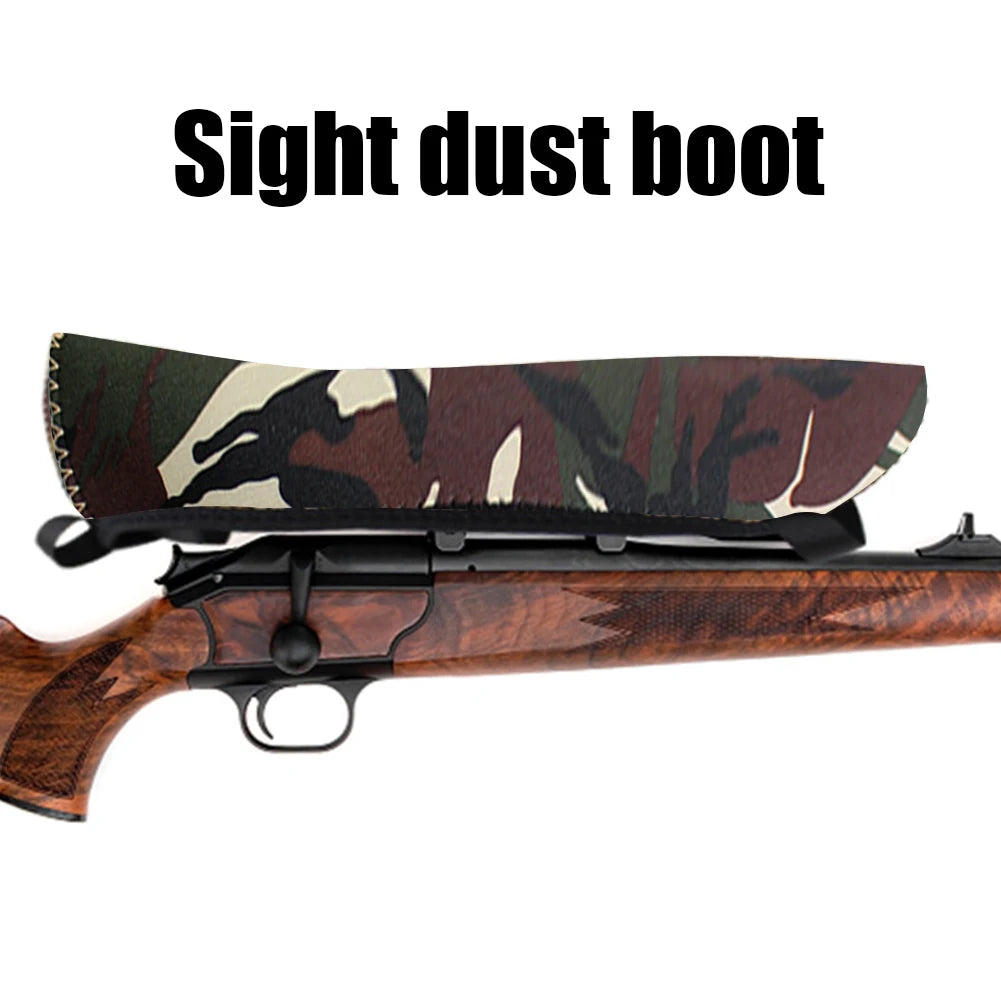 Dustproof Outdoor Hunting Gun Scope Cover Neoprene Scope Cover Fits 10 in Length Scopes
