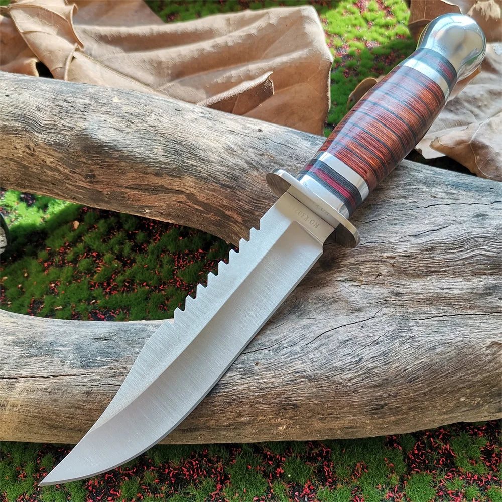 Sharp and Reliable Straight Knife with Oxford Cloth Cover