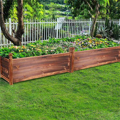 Need a smaller planter box for that awkward spot on the porch or patio.  This pine wood 35"x12"x13" is perfect.