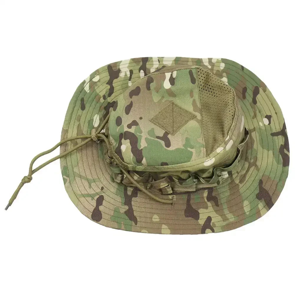New Tactical Camouflage Boonie Cap Wide Brim Hat