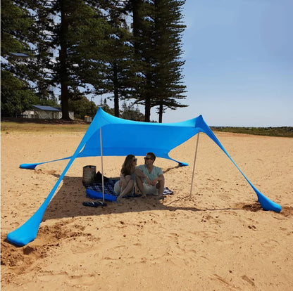 Leica Large Beach Tent    Big shade, open air-quick setup shelter for