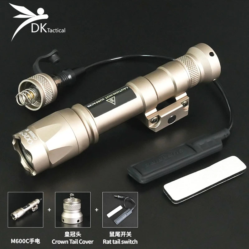 Tactical SF X300 X300U M600C M300 Flashlight Fit 20mm Rail