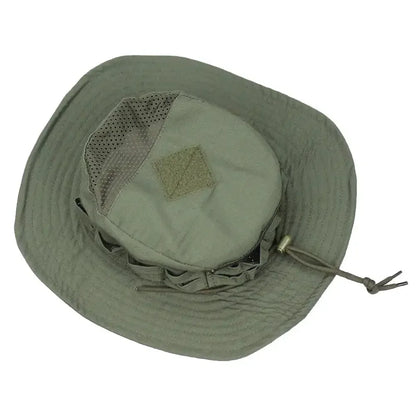 New Tactical Camouflage Boonie Cap Wide Brim Hat