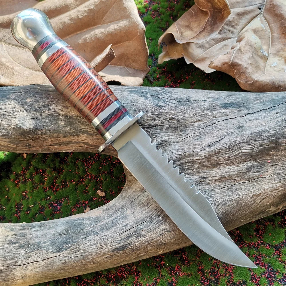 Sharp and Reliable Straight Knife with Oxford Cloth Cover