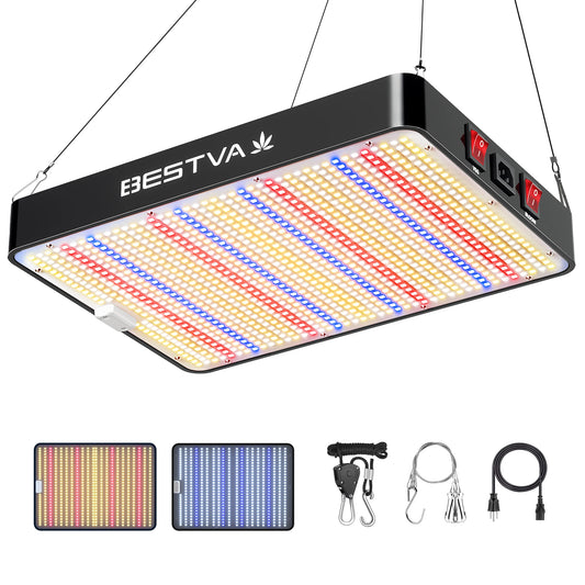BESTVA DC2000 Full Spectrum 200W Grow Light for Indoor PLants
