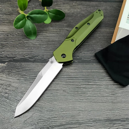 D2 940 Folding Pocket Knife Aluminium Handle