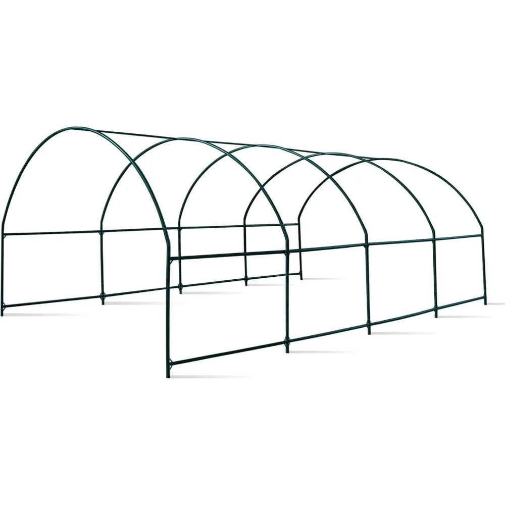 Greenhouse Frames for Larger Hot Garden House  (20x10x7 FT)