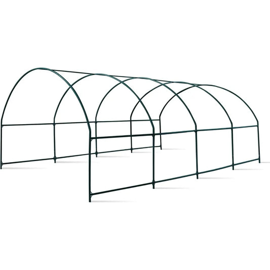 Greenhouse Frames for Larger Hot Garden House  (20x10x7 FT)