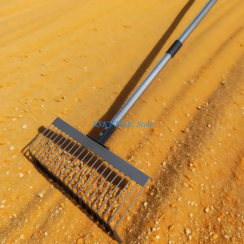 L8RC Ergonomic Steel Rakes Lightweight Portable Cleaning Tool For Efficient Debris Cleanup In Residential Commercial Areas