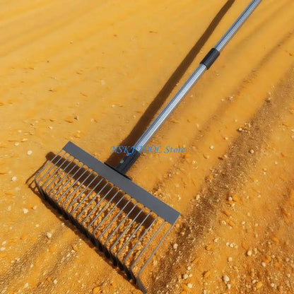 L8RC Ergonomic Steel Rakes Lightweight Portable Cleaning Tool For Efficient Debris Cleanup In Residential Commercial Areas