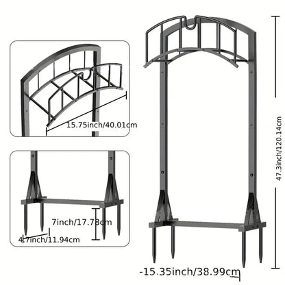 Metal Hose Stand Sturdy Freestanding