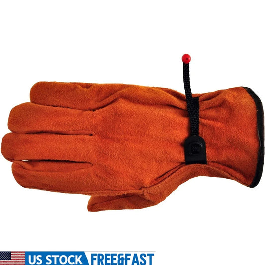 High Quality Split Cowhide Leather Gloves-Large- Pack of 3