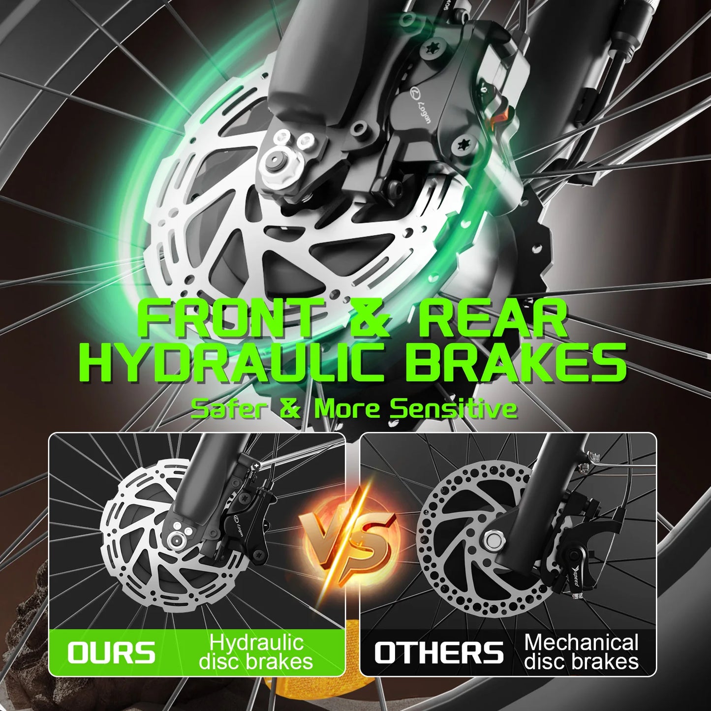 The ZEEGR F1 48V 2000W takes the proven F1 2000W dual motor design and builds on it with more support and ready to ride extras