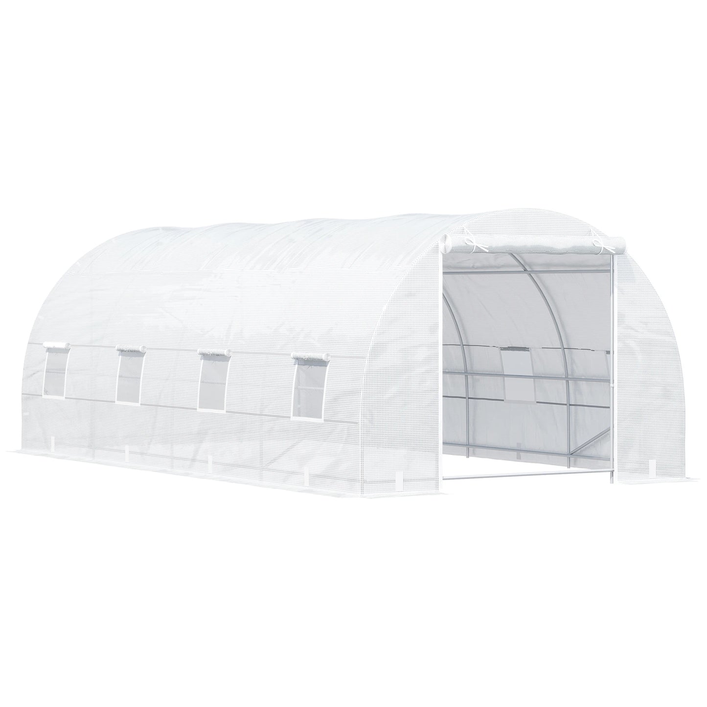 20X10X7Ft Heavy Duty Walk-In Greenhouse